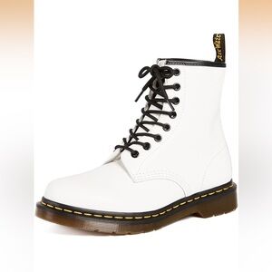 Dr. Martens Women's White Combat Boots NWT punk Indie sleaze Y2K emo